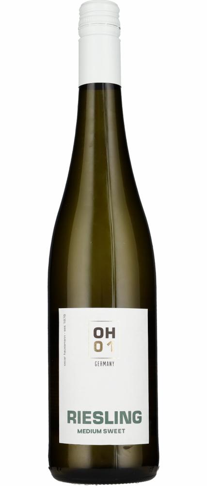 Oscar Haussmann OH01 Riesling Medium Sweet wine bottle