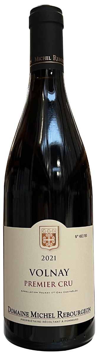 Domaine Michel Rebourgeon Volnay 1er Cru 2021 wine bottle