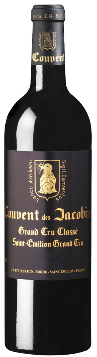 Couvent des Jacobins Saint-Émilion Grand Cru Classé 2020 ØKO i trækasse wine bottle