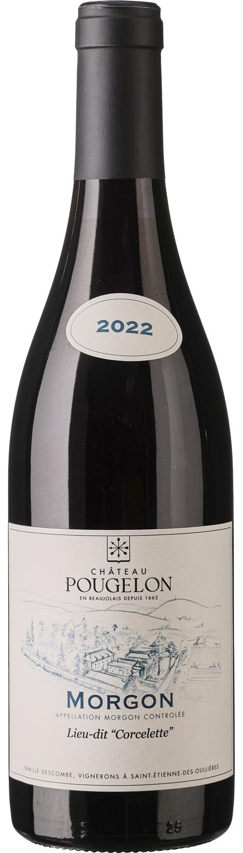 Château de Pougelon Morgon Corcelette wine bottle