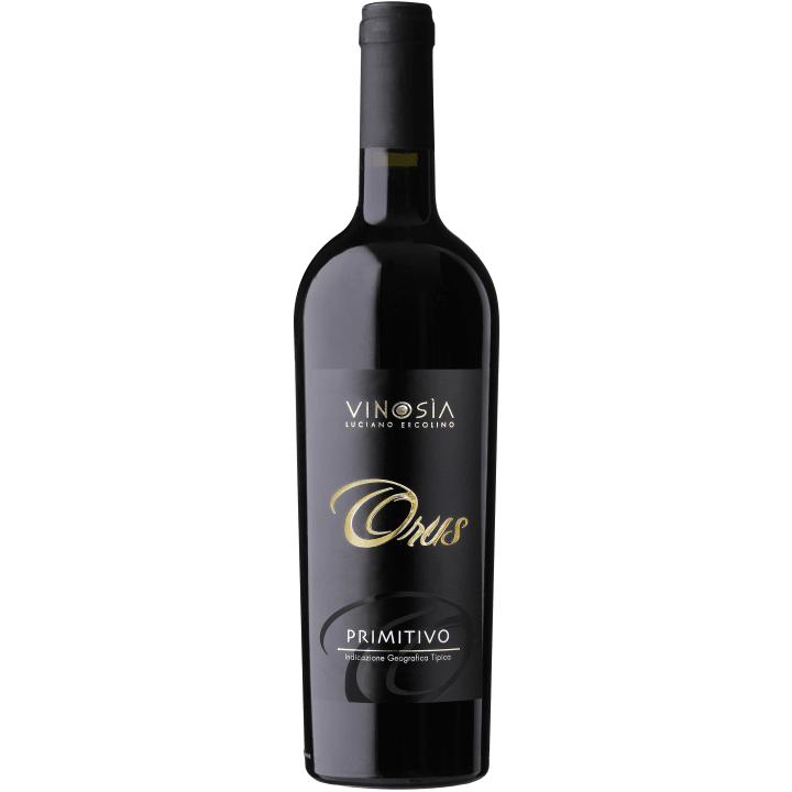 Vinosia Orus Primitivo 2024 wine bottle