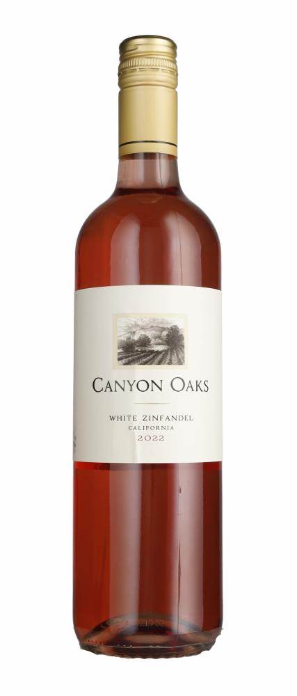 Canyon Oaks White Zinfandel (Rosé) wine bottle