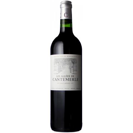 Les Allées de Cantemerle Haut Medoc AOC 2. vin wine bottle