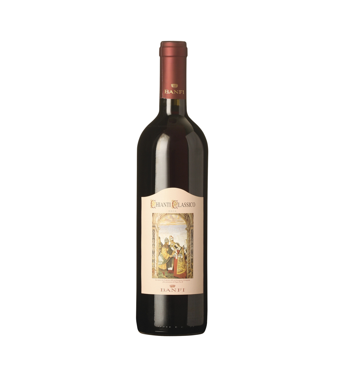 Banfi Chianti Classico D.O.C.G. wine bottle