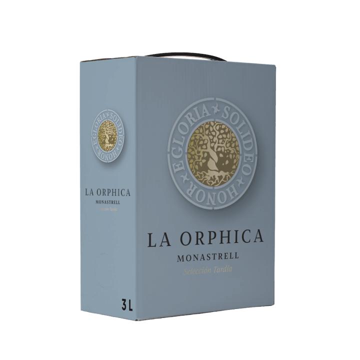 La Orphica Monastrell Tardia Bag in Box 3L wine bottle
