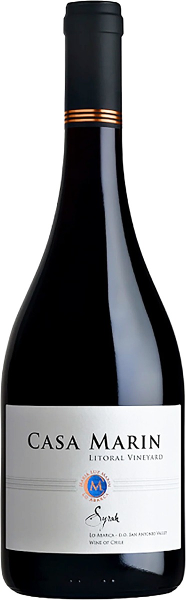 Casa Marin Litoral Syrah 2013 wine bottle