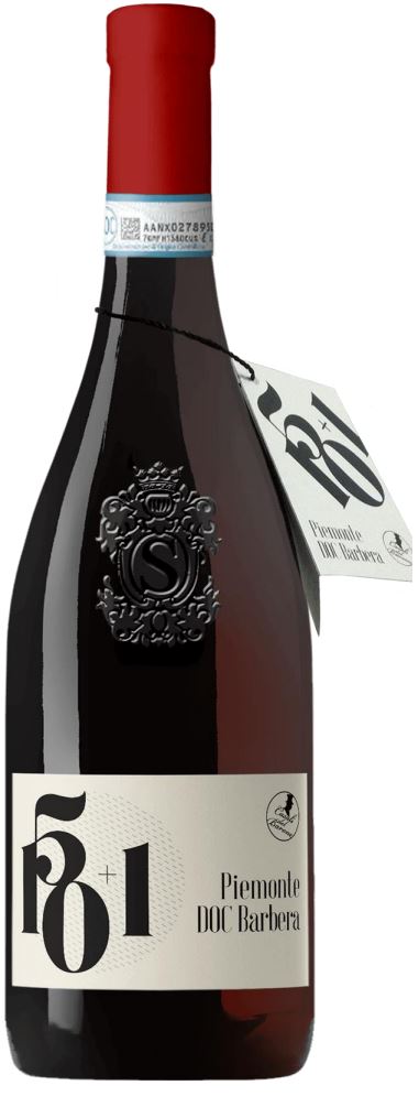 Casali del Barone Barbera 150+1 Piemonte 2021 wine bottle