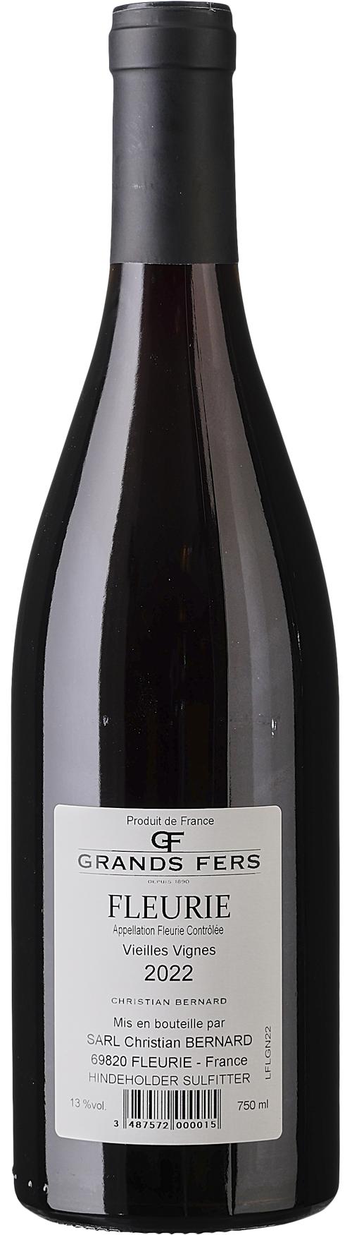 Christian Bernard Fleurie Vieilles Vignes wine bottle