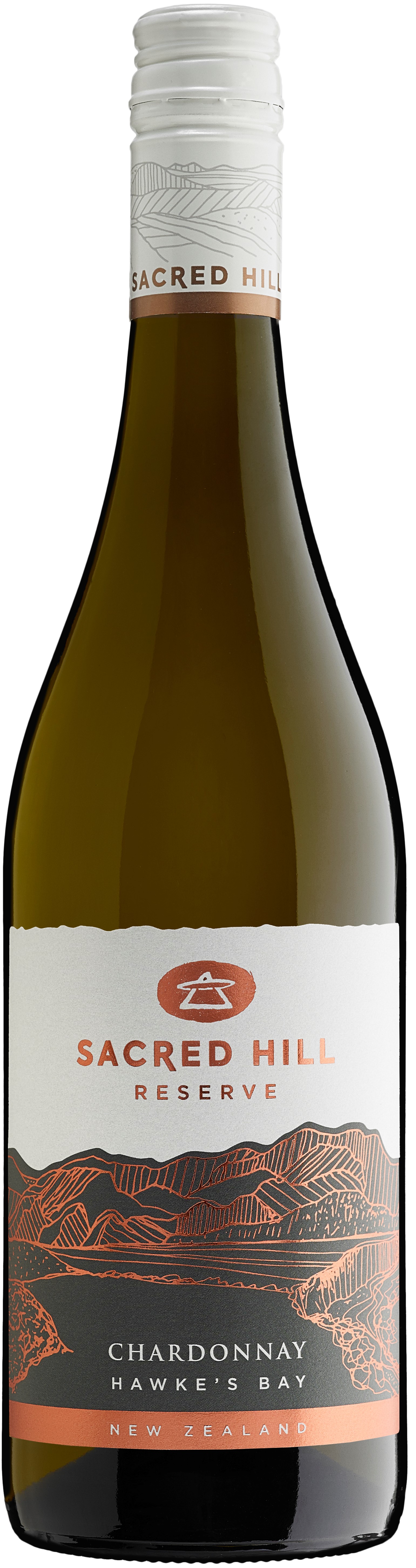 Sacred Hill Chardonnay Reserve Hawke’s Bay 2019 wine bottle