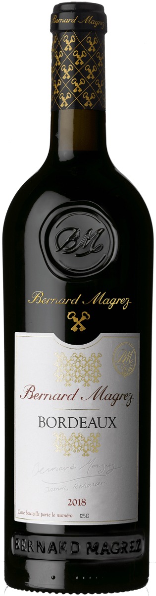 Bernard Magrez Bordeaux 2018 wine bottle