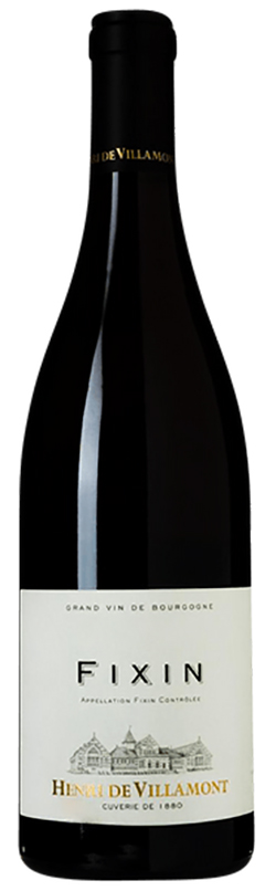 Henri de Villamont Fixin 2018 wine bottle