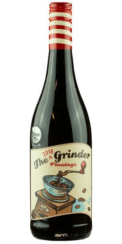 The Grinder, Pinotage 2021 wine bottle