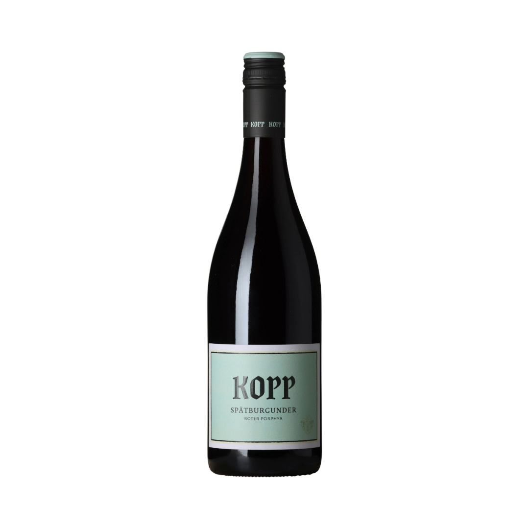 Weingut Kopp Spätburgunder Roter Porphyr wine bottle