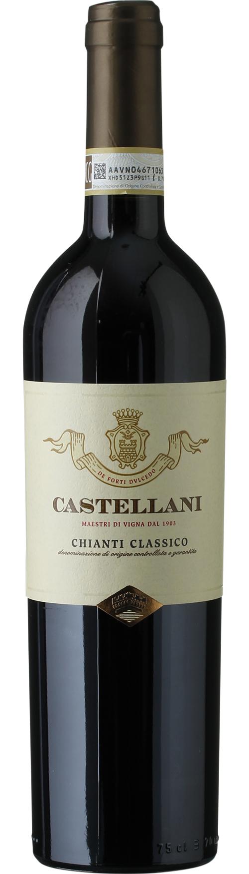 Castellani Chianti Classico wine bottle
