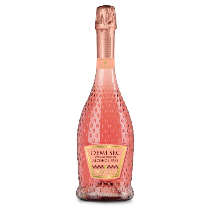 Bosio Sparkling Rose Demi-Sec Alkoholfri 0,0% wine bottle