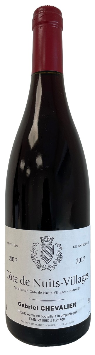 Gabriel Chevalier Côte de Nuits-Villages 2017 wine bottle
