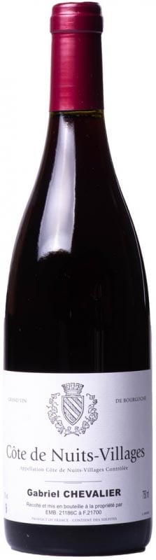 Gabriel Chevalier Cote De Nuits Village 2014 wine bottle