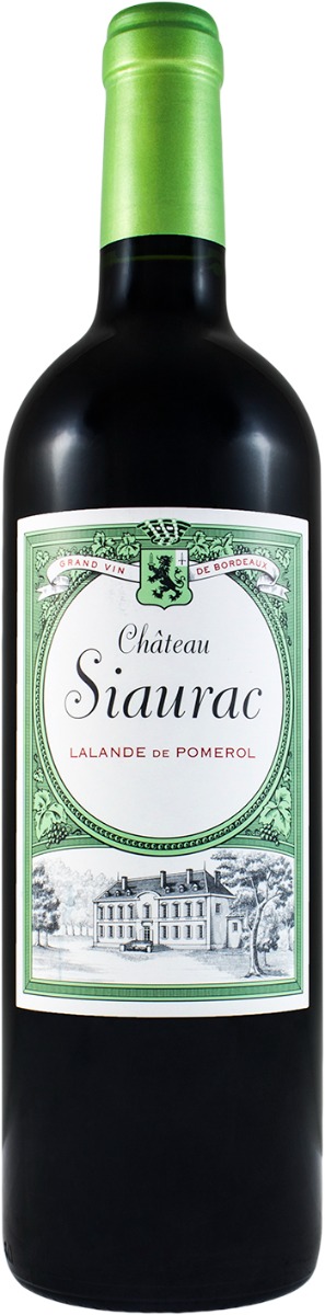 Chateau Siaurac Lalande de Pomerol 2020 wine bottle