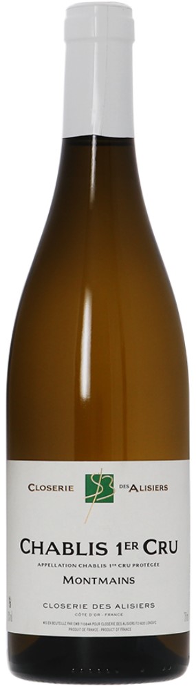 Stéphane Brocard Closerie des Alisiers Chablis 1er Cru Montmains 2022 wine bottle