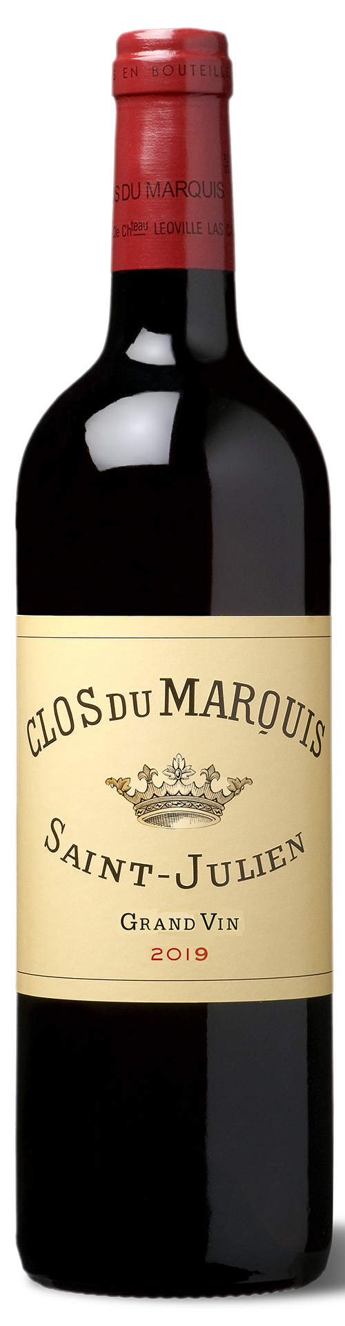 Clos Du Marquis Saint-Julien 2019 i trækasse wine bottle