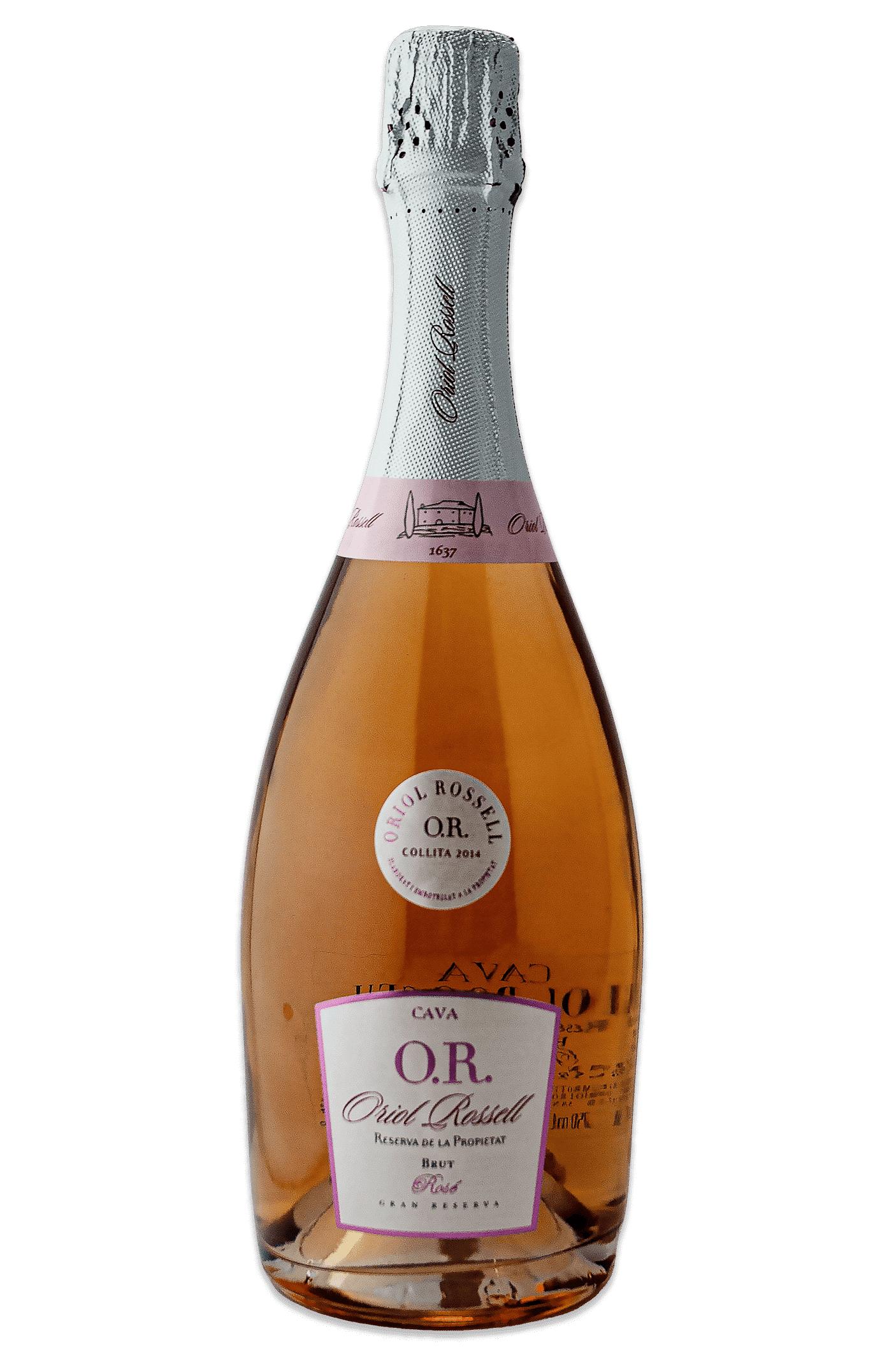 Oriol Rossell Reserva de la Propietat Rosado 2017 wine bottle