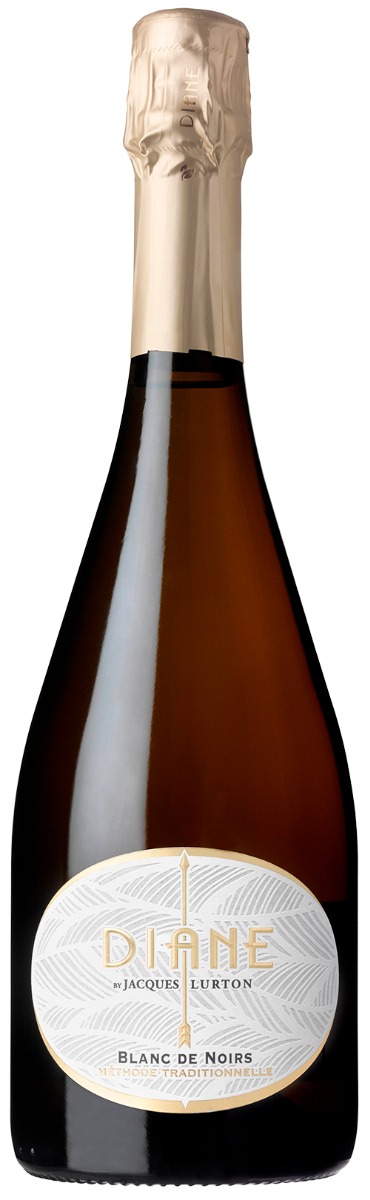 Diane by Jacques Lurton Blanc de Noirs Méthode Traditionelle Brut Nature 2020 wine bottle