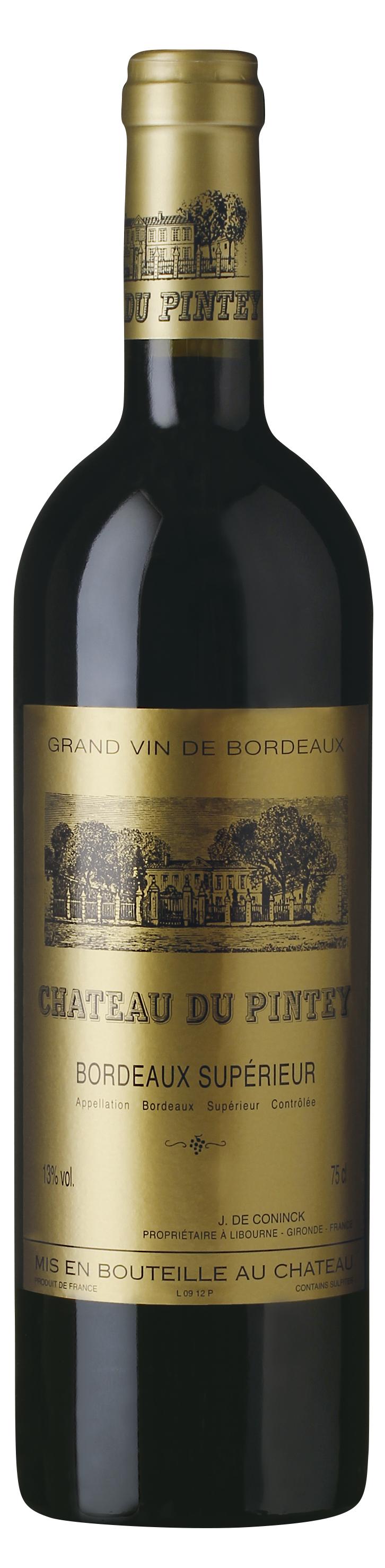 Château du Pintey Bordeaux Supérieur wine bottle