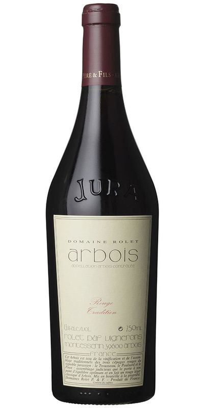 Domaine Rolet, Arbois Rouge Tradition 2024 wine bottle