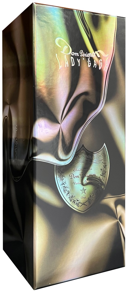 Dom Perignon Lady Gaga Limited Edition Vintage 2010 i gaveæske wine bottle