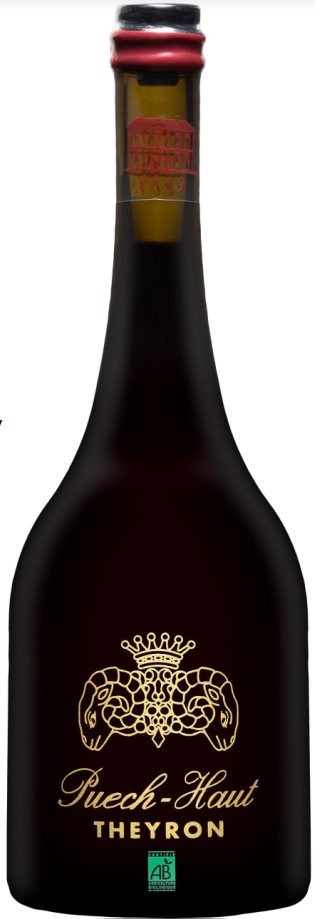 Château Puech-Haut Theyron Rouge 2020 ØKO wine bottle