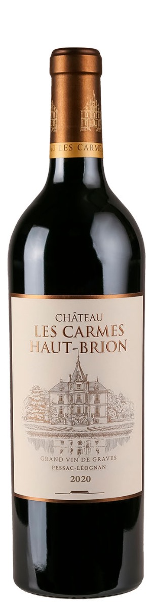 Chateau Les Carmes Haut-Brion Pessac-Léognan 2020 i trækasse wine bottle