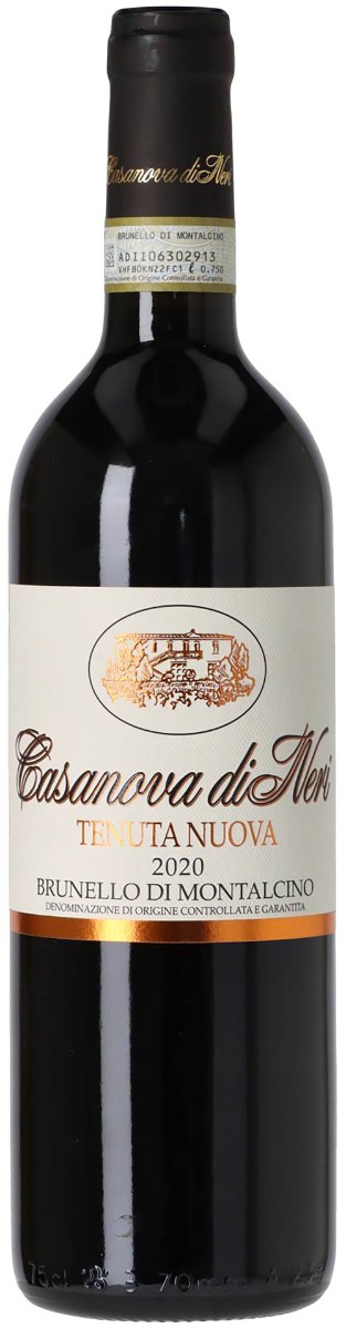 Casanova di Neri Brunello di Montalcino Tenuta Nuova 2020 wine bottle