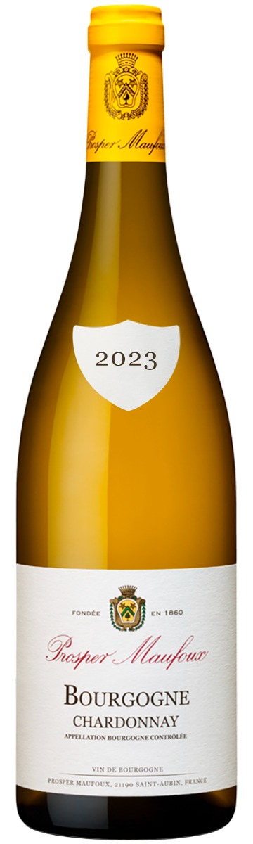 Prosper Maufoux Bourgogne Chardonnay Elegance 2023 wine bottle