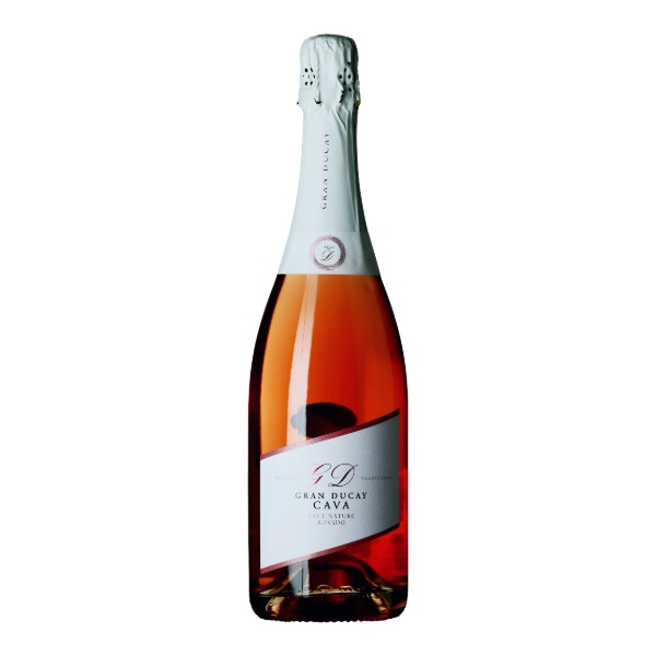 Gran Ducay Cava Rosé Brut Nature wine bottle
