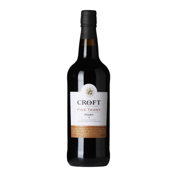 Croft Fine Tawny Port wine bottle