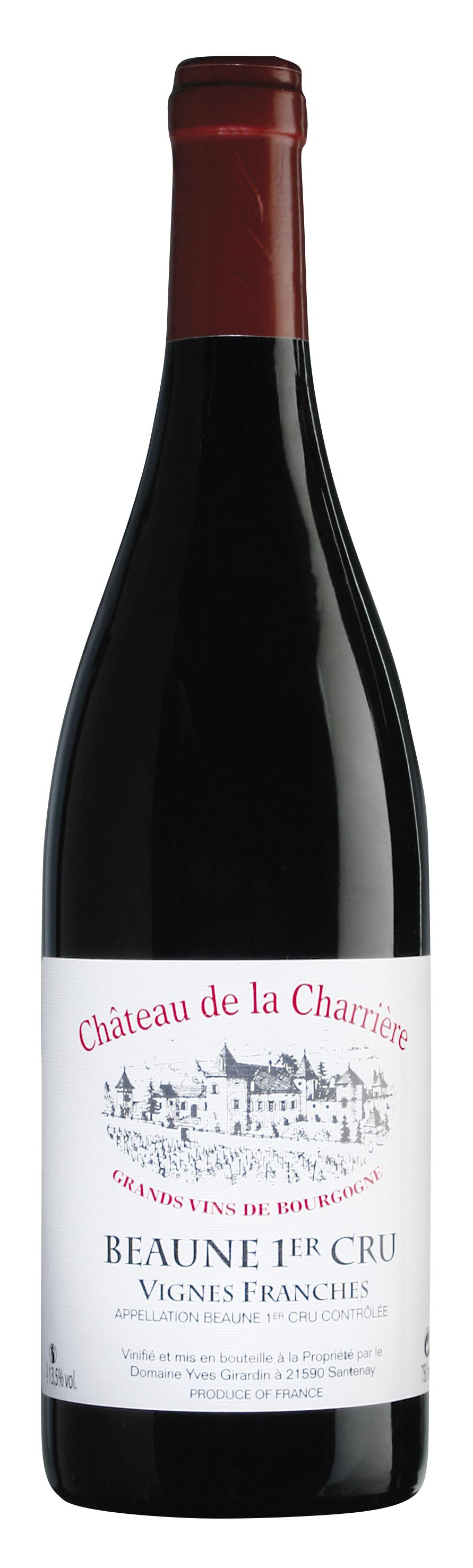 Château de la Charrière Beaune 1. Cru Les Vignes Franches wine bottle