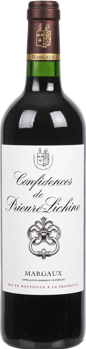 Confidences du Prieure-Lichine, Margaux 2016 i trækasse wine bottle