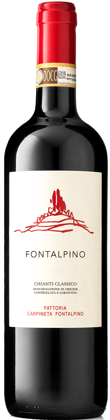 Fontalpino Chianti Classico 2019 ØKO wine bottle