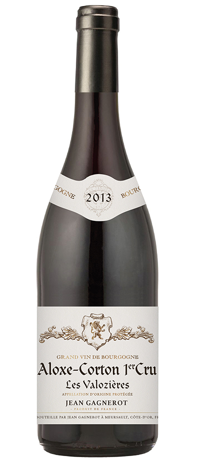 Jean Gagnerot Aloxe Corton 1er Cru Valozieres 2013 wine bottle