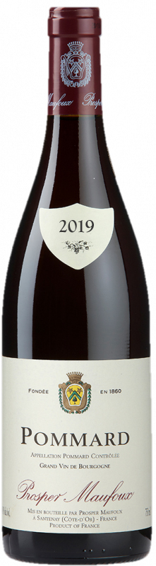 Prosper Maufoux Pommard 2019 wine bottle