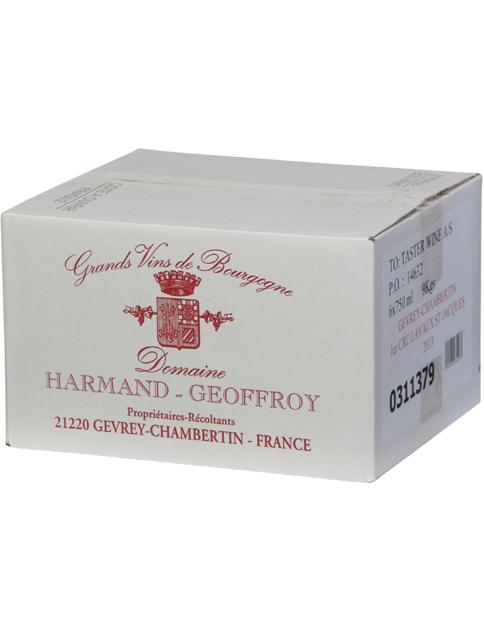 Domaine Harmand-Geoffroy Gevrey-Chambertin wine bottle