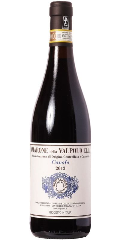 Brigaldara, Amarone Cavolo 2020 wine bottle