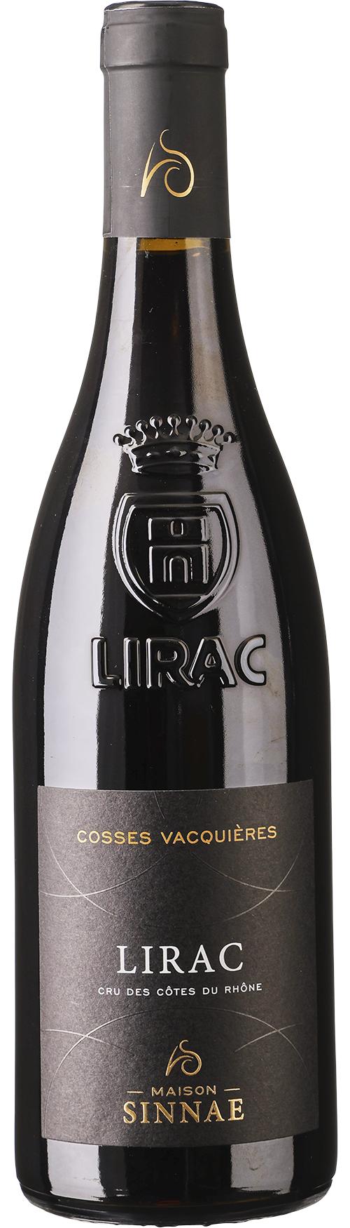 Les Cosses Vacquières Lirac Cru des Côtes du Rhône wine bottle