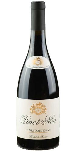 Henri d'Autignac Pinot Noir 2021 wine bottle