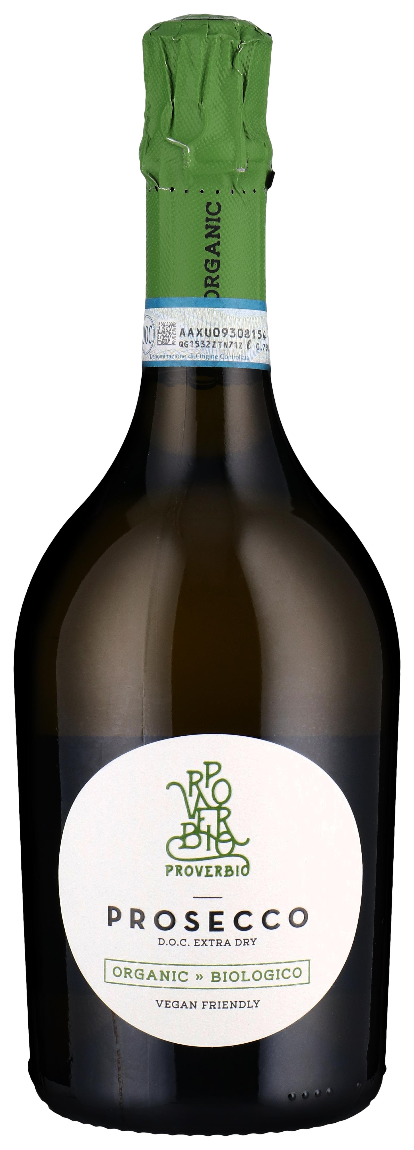 Proverbio Extra Dry wine bottle