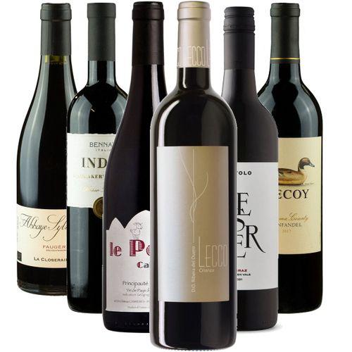 Smagekasse - Mest populære rødvine wine bottle