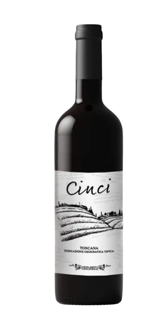 CINCI 2024 – IGT Toscana Rosso wine bottle