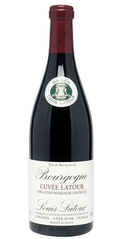 Louis Latour, Bourgogne Rouge Cuvée Latour 2022 wine bottle