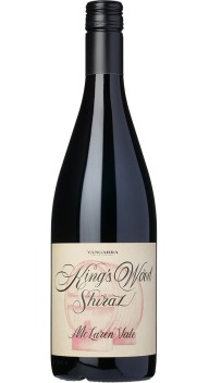 King's Wood Shiraz  2020 wine bottle