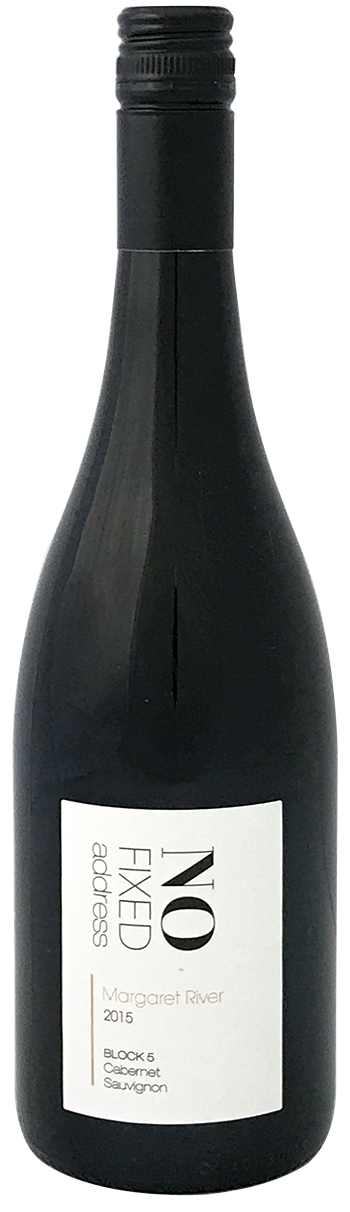 No Fixed Address Cabernet Sauvignon 2015 wine bottle